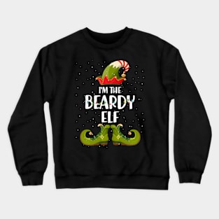 Im The Beardy Elf Matching Christmas Crewneck Sweatshirt